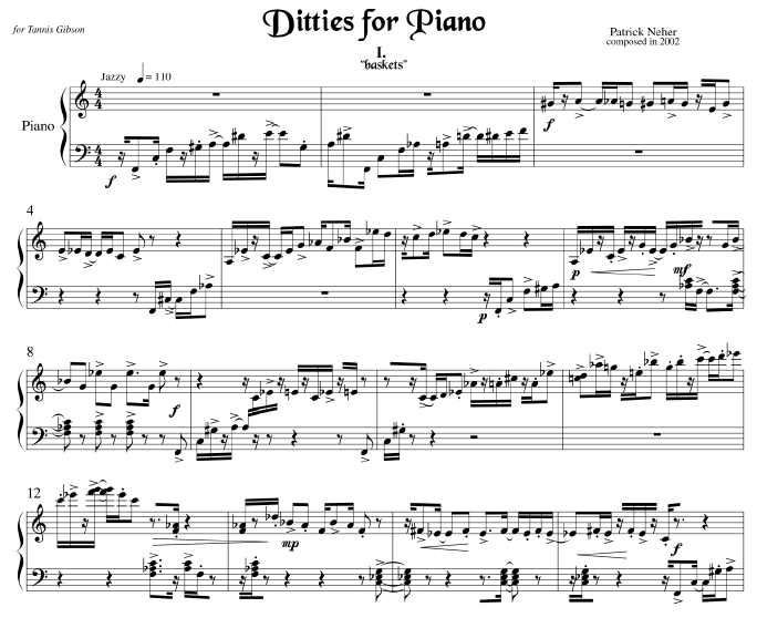 Diities for Piano.1